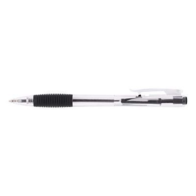 D.RECT 311 Ballpoint Pen with Ergonomic Handle for Office and Household Line Width Comfortable Ballograf 0.7 mm Black Pack of 50