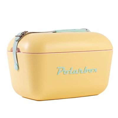 Polarbox Frigorifero Portatile - Mini Frigo Portatile 12L, Frigo da Campeggio, Borsa Termica Porta Pranzo, Camping e Spiaggia, Borsa Frigo, Frigorifero Vintage, Pic Nic, Borsa Frigo Rigida