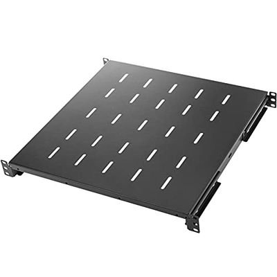 RackMatic - Tray rack 19" adjustable shelf in depth 450 mm 1U