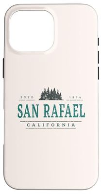 San Rafael California | San Rafael CA Tree Logo Case for iPhone 16 Pro Max