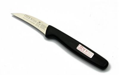 Güde Omikron - Cuchillo para pelar, mango PPN negro, tamaño único