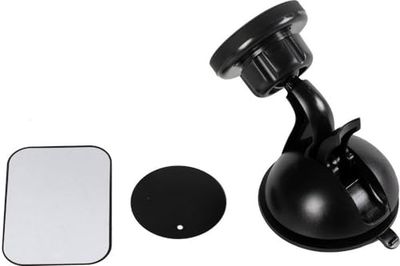 Porta telefono per auto Planet, universale e magnetico con calamite, regolabile 360 gradi nero