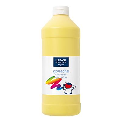 Lefranc Bourgeois Educação guache para pintura, 1 L, amarelo