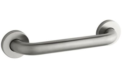 KOHLER K-14560-BS Contemporary 12-Inch Grab Bar, Brushed Stainless