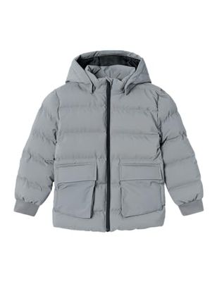 NAME IT NKMMUSCLE Puffer Jacket Jongen, Mockingbird, 146, Mockingbird, 146