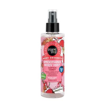 Organic Shop Body Desserts Smoothing Body Mist Cotton Candy, 200 ml