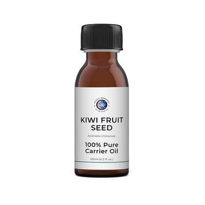 Mystic Moments | Kiwi Fruit Seed Carrier Oil 125ml - Pure & Natural Oil Perfect For Hair, Face, Nails, Aromatherapy, Massage and Oil Dilution Vegan GMO Free