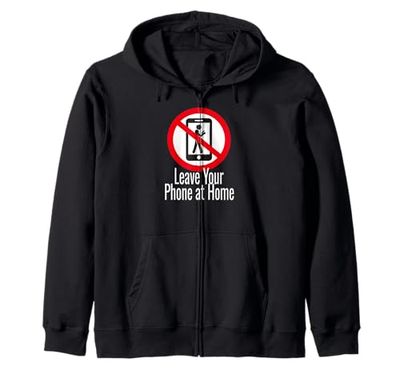 Deja tu teléfono en casa Sudadera con Capucha