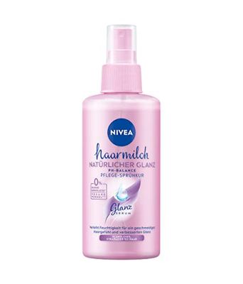 NIVEA Latte per capelli naturale lucido, spray delicato 150 ml