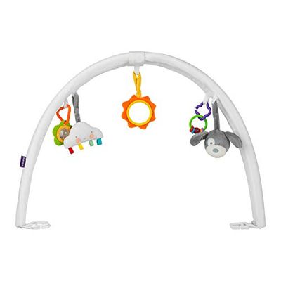 ClevaMama speelboog voor babynest ClevaSleep - speelboog met 5 afneembare speelgoed - spel & plezier vanaf de geboorte (0-6 maanden) meerkleurig