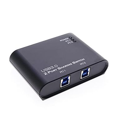 BeMatik - 2-portars USB 3.0 automatisk omkopplare