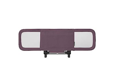Casualplay Safe Night. Barrera de Cama portátil, con Plegado Independiente de los Laterales. Extensible hasta 120 cm, Malva