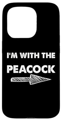 I'm with the peacock vintage gift Case for iPhone 15 Pro