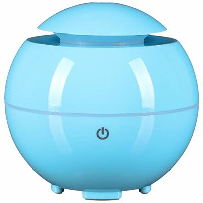 SIXTOL Globe Aroma Difuzer 150 ml, ultrasone luchtbevochtiger, voor luchtbevochtiging en geur van thuis, slaapkamer, kantoor, aromatherapie, voor etherische oliën