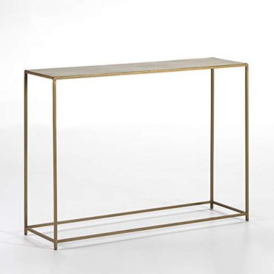 Console 102 x 30 x 76 cm metaal Dorado met Cenef Grill