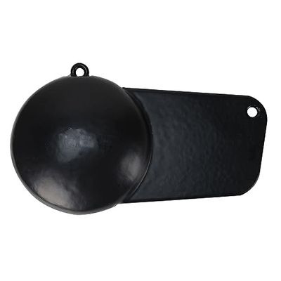 Extreme Max 3006.6747 Nero Rivestito Pancake Downrigger Weight (8 lb)