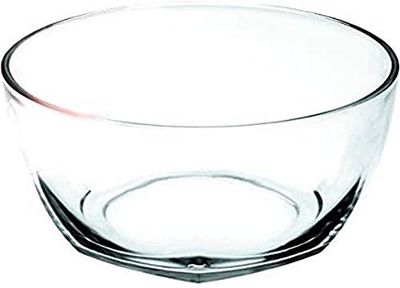 IBILI 480321 Salladsskål, glas, transparent, 21 x 21 x 10 cm