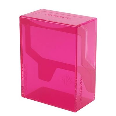 Gamegenic Bastion 50+ XL Deck Box - Compatto, sicuro e perfettamente organizzato per le tue carte collezionabili! Protegge in modo sicuro oltre 50 carte a doppia manica, colore bianco, realizzato