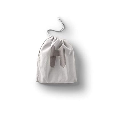 Bonamaison Printed Cotton Produce Bag with Drawstring, Reusable Grocery Bag, Biodegradable Eco-Friendly Bags, Travel Pouch, Sachet Bags, Shopping Bag, Eco Friendly, Foldable, Size: 30x40 cm