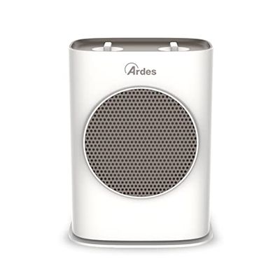 ARDES | AR4P03O SOUND O Oscillerende keramische ventilatorkachel, 1500 W, ventilatorkachel met bedieningspaneel, stil, oscillerend, compact en draagbaar met handvat