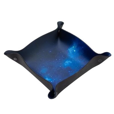 Tärningsbricka - Dice Tray för brädspel och rollspel - Star Wars X-wing, Armada, Ytterkant, Roll for the Galaxy, Iron Space RPG - Blue Nebula