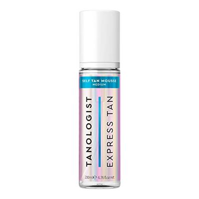 Tanologist schiuma autoabbronzante media (200 ml) Schiuma autoabbronzante trasparente per pelli sensibili