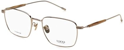 Lozza VL2406 Shiny Total Rose Gold 54 glasögon för män, glänsande totalt rosa guld, Glänsande totalt rosa guld
