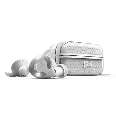 Klipsch T5 II True Wireless Sport Gris - Auriculares inalámbricos para Deporte Bluetooth 5.0, Control Táctil, InEar, Control de Llamadas, Resisteme a Humedad y Sudor, Gris