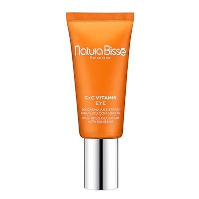 Natura Bissé C+C Vitamin Eye | Contorno de olhos evitalizante e antioxidante em gel - creme com gineng, vitamina C e cafeína, 15 ml