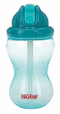 Nuby - Flip-It beker – aqua - 360ml - 12m+