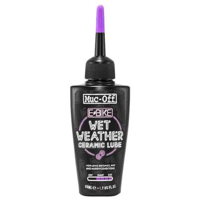 MUC-OFF LUBRICANTE PARA CADENAS E-BIKE WET CHAIN LUBE, 50ML MU-LUB-111136