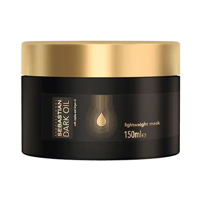 Sebastian Professional Dark Oil Maschera Leggera | Liscia e Nutre | Dona Corposità | Per Tutti i Tipi di Capelli, 150 ml