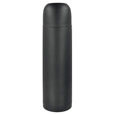 Metaltex termoskanna dubbelvägg, svart, 1 l