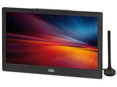 Trevi LTV 2010 HE LED Potable TV LCD Display 256cm HD DVBT-T2 H.265 Tuner Formaat 16:9 1024 x 600 dpi max, Zwart