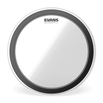 Evans BD18EMADHW EMAD tungvikt klar bastrumhuvud 20 inch 20 Inch Clear