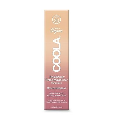 COOLA Rōsilliance Mineral BB+, crema hidratante facial SPF 30 con color, Bronze Goddess, 44 ml