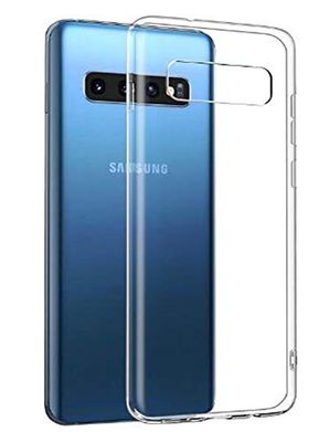 NOVAGO Compatibel met Samsung Galaxy S10 beschermhoes telefoonhoes sterk en schokbestendig (transparant)