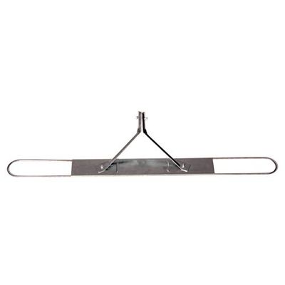 Vermop Supporto per Panno Umido e mocio, Acciaio zincato, Argento, 110 cm