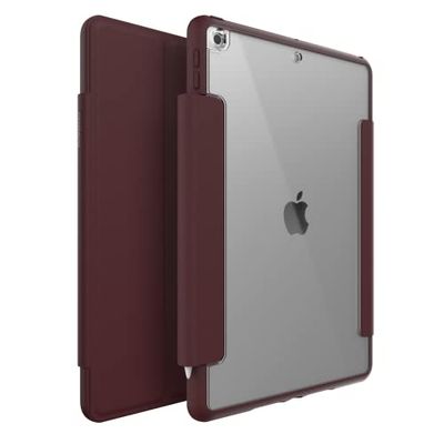 OtterBox Funda Folio para iPad (9th/8th/7th), A Prueba de Caídas y Golpes, con Tapa Folio, Ripe Burgundy