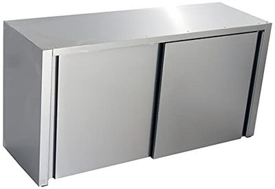 Saro Armoire suspendue en acier inoxydable Profondeur 400 mm 1200 mm