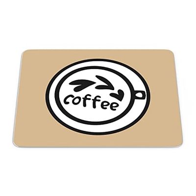 Bonamaison, Rectangle Pop Art Digital Printed Mouse Pad, Non-Slip Base, for Office and Home, Size: 22 x 18 cm