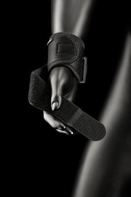 Kintex universele polssteun neopreen bandage, zwart, UNI