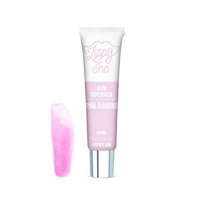 Lippy Inc. Glow Superbalm Pink Diamond Soin des lèvres 10 g