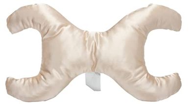 Save My Face Satin Champagne Pillowette - La Petite - ' Just the pillow' Made in USA