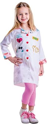 Dress Up America Liten flicka veterinär kostym