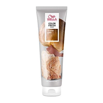 Wella Professionals Colour Fresh Mask | Masque Coloration Temporaire | Couleur À la Maison | Zéro Dommages | Caramel Glaze | 150 ml