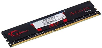 G.Skill Aegis F4-3000C16S-8GISB Memoria RAM da 8 GB, DDR4, 3000 MHz, CL16, Nero
