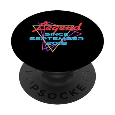 Legend Since September 2018 PopSockets PopGrip Adhesivo