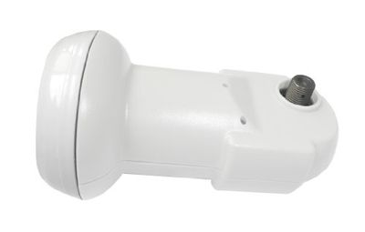 Micro Single Long Universal LNB (Full HD, 3D ready, 0,1 dB) biały