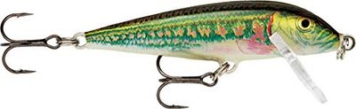 Rapala Artificiale Spinning Countdown-Esca di Simulazione per Pesca in Acqua Dolce in Legno di Balsa-profondità di Nuoto 0.6, 0.6-0.9m-3cm/4g-Prodotta in Estonia-Minnow Unisex-Adult, 3 cm / 4 g